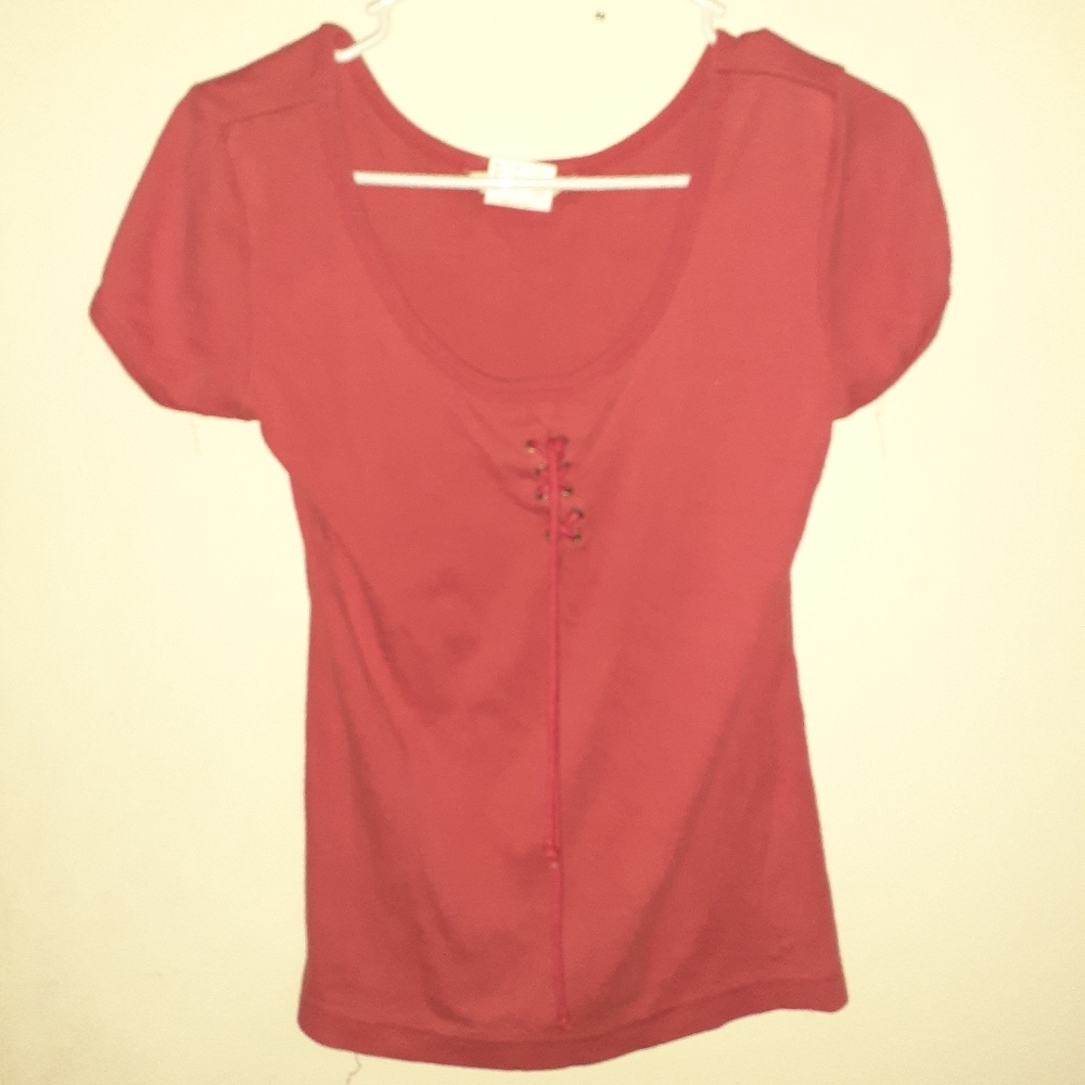 Red Esprit Cute fitting Shirt
